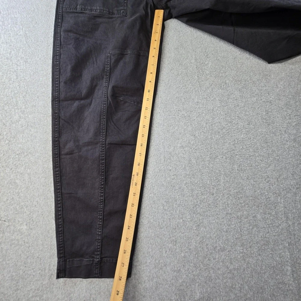 Banana Republic Pants Womens 6L‎ Gray Cargo Twill Stretch Pockets Zip Button